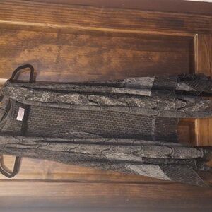 Kamana grey lace patchwork vest